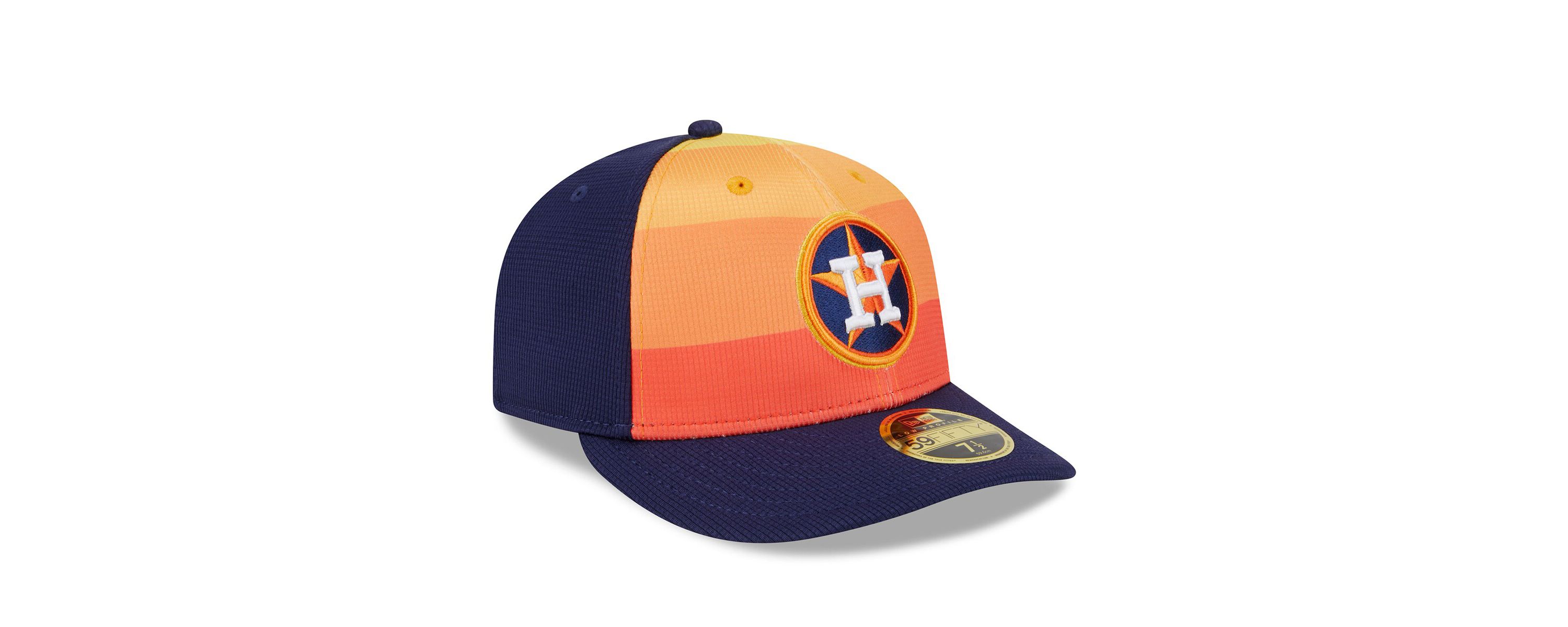 MLB Houston Astros 2025 Batting Practice Low 59FIFTY Fitted Hat