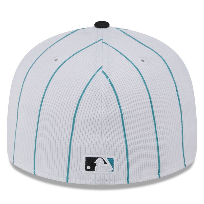 MLB Miami Marlins 2025 Batting Practice Low 59FIFTY Fitted Hat