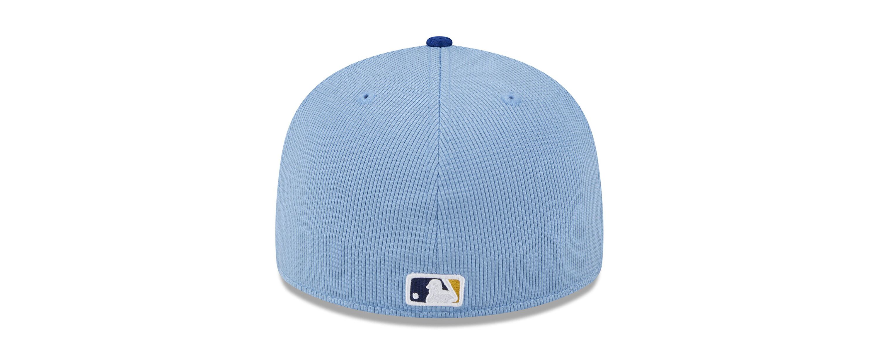 MLB Light Milwaukee Brewers 2025 Batting Practice Low 59FIFTY Fitted Hat