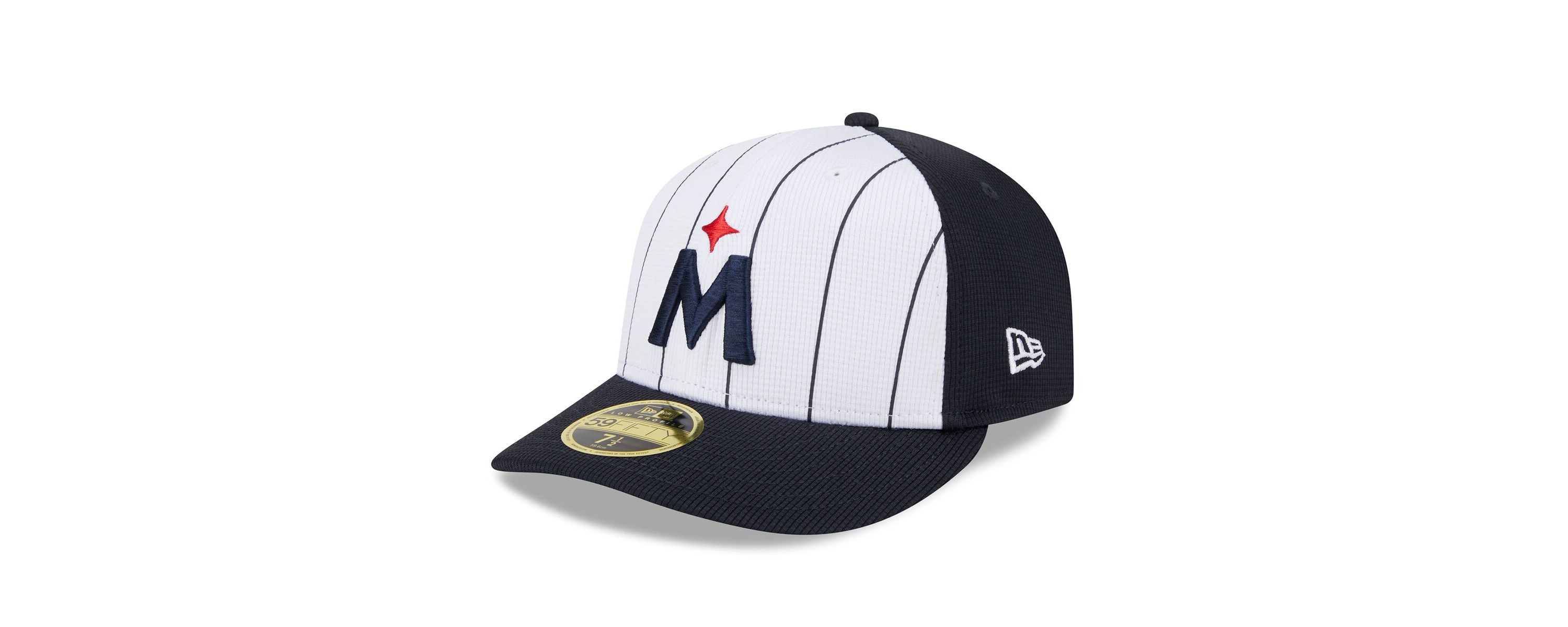 MLB Minnesota Twins 2025 Batting Practice Low 59FIFTY Fitted Hat