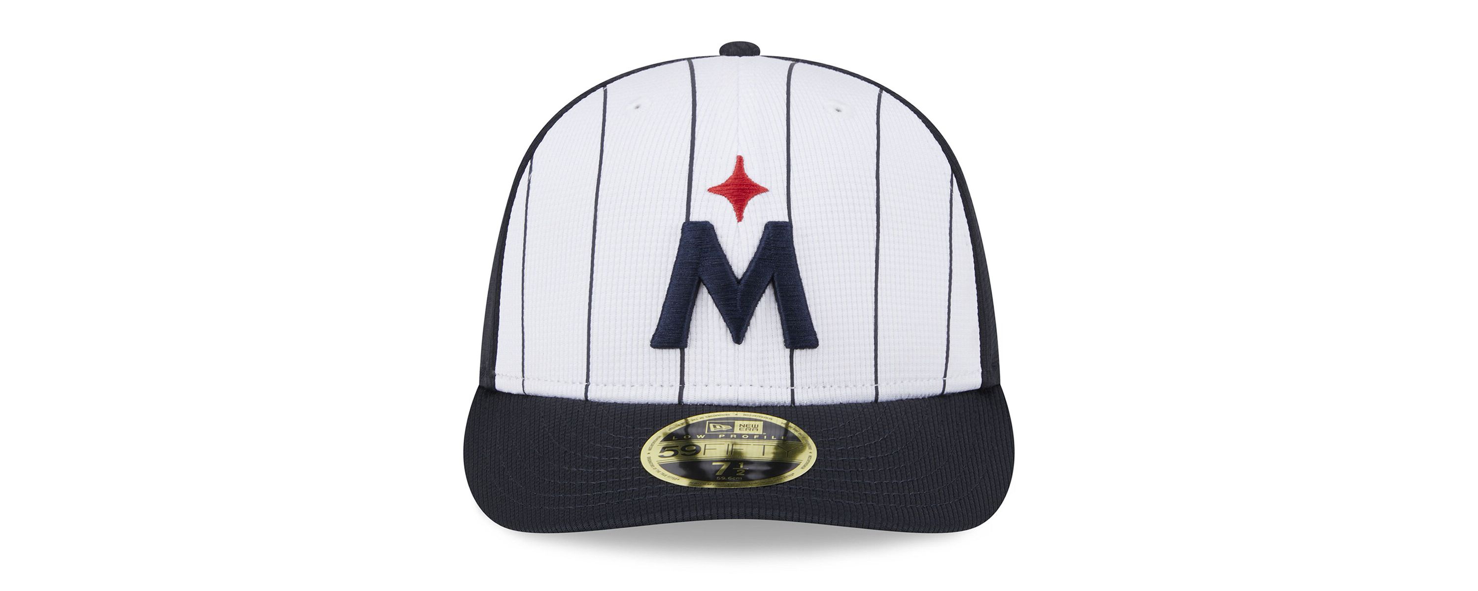 MLB Minnesota Twins 2025 Batting Practice Low 59FIFTY Fitted Hat