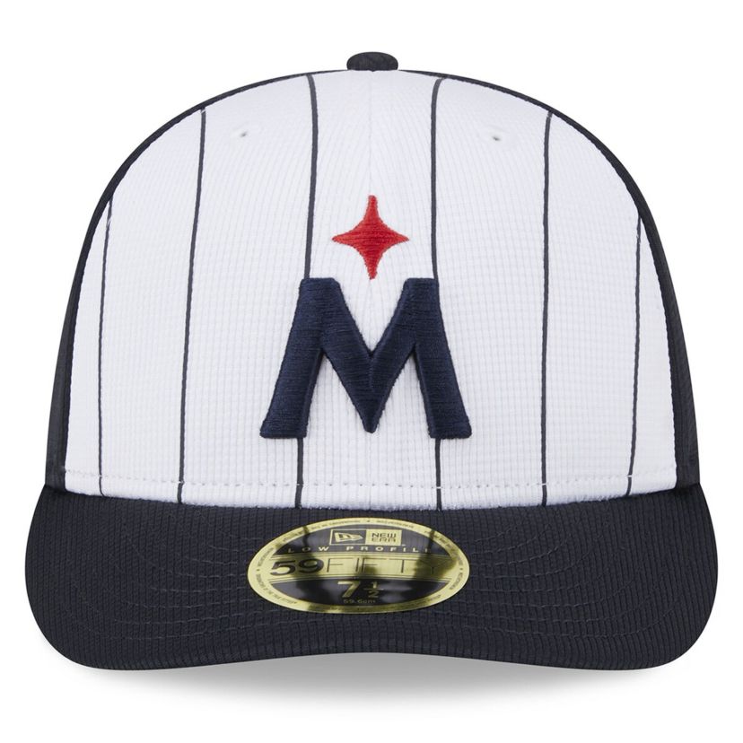 MLB Minnesota Twins 2025 Batting Practice Low 59FIFTY Fitted Hat
