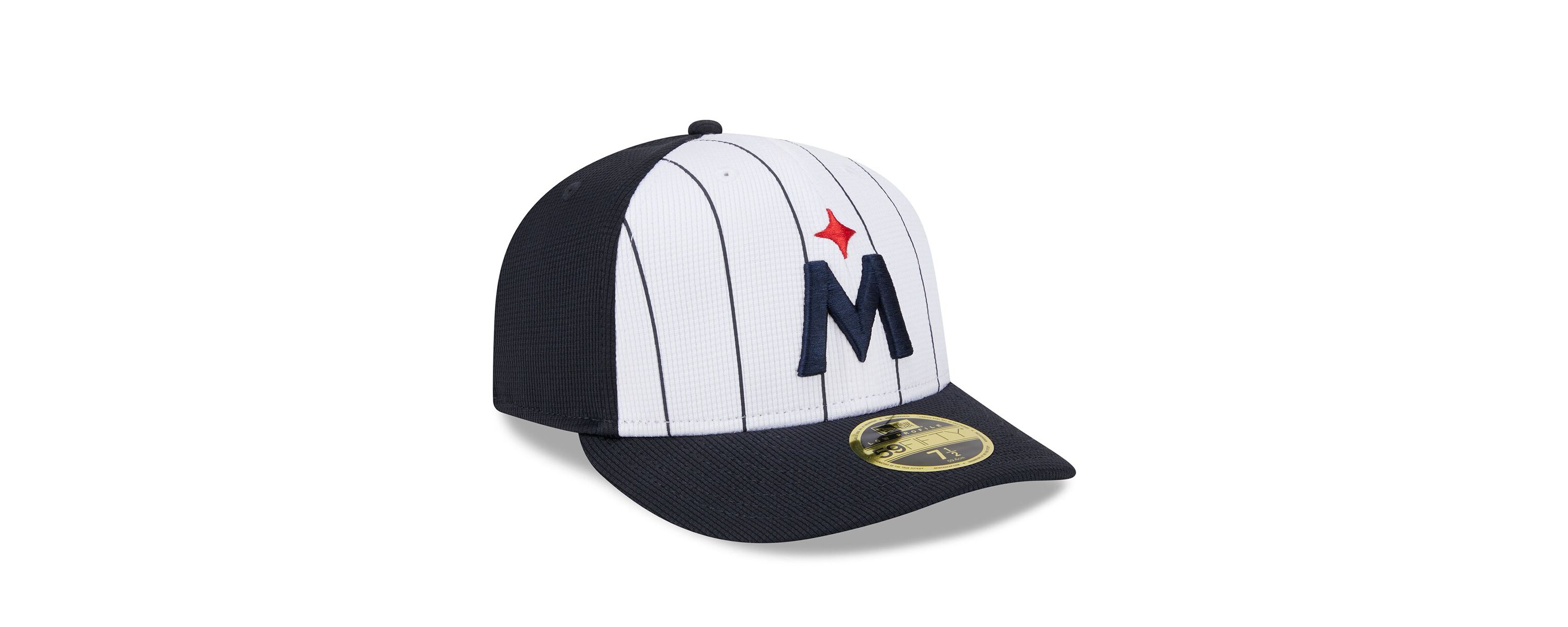 MLB Minnesota Twins 2025 Batting Practice Low 59FIFTY Fitted Hat