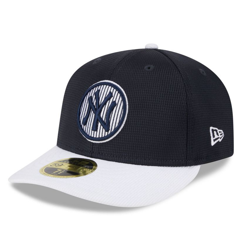 MLB New York Yankees 2025 Batting Practice Low 59FIFTY Fitted Hat