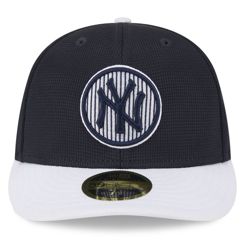 MLB New York Yankees 2025 Batting Practice Low 59FIFTY Fitted Hat
