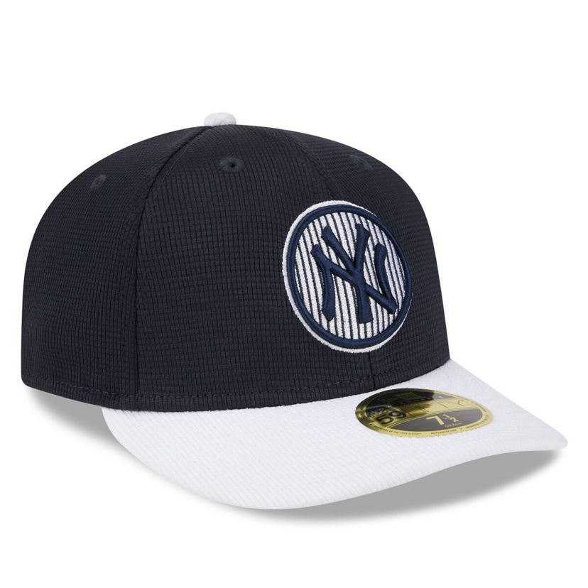 MLB New York Yankees 2025 Batting Practice Low 59FIFTY Fitted Hat