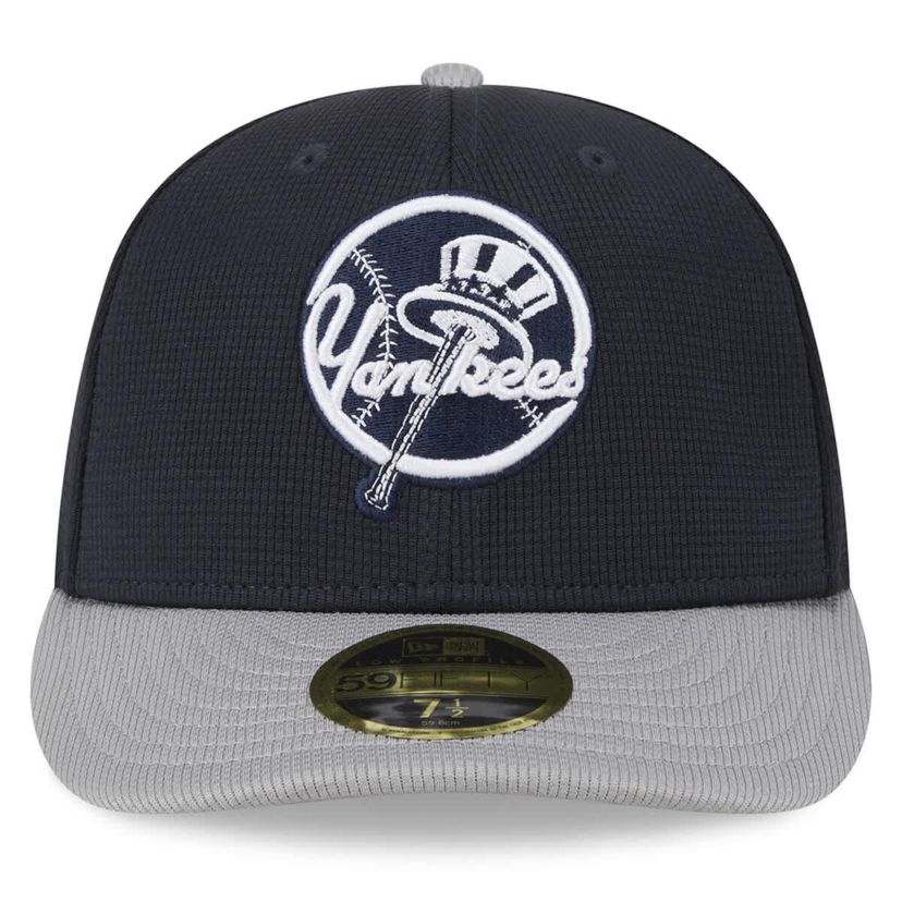 MLB New York Yankees 2025 Batting Practice Low 59FIFTY Fitted Hat