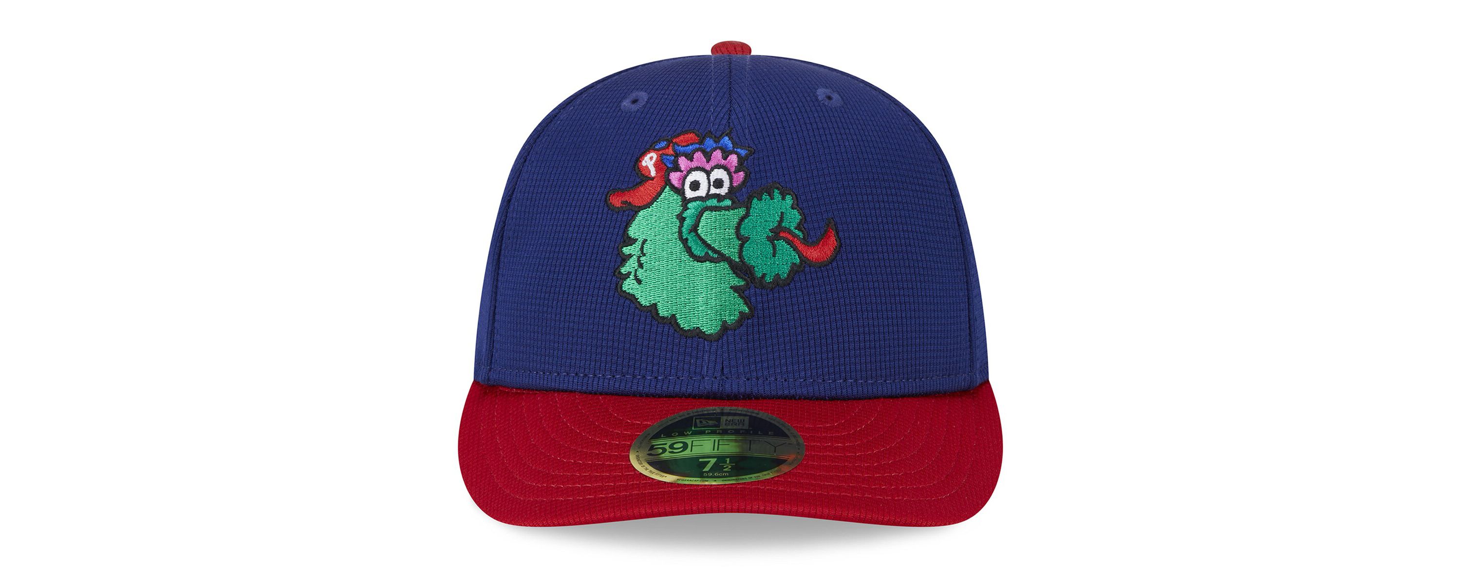MLB Philadelphia Phillies 2025 Batting Practice Low 59FIFTY Fitted Hat