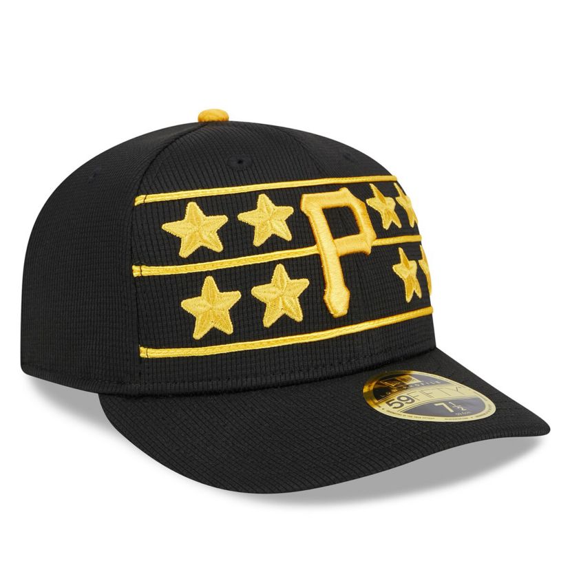 MLB Pittsburgh Pirates 2025 Batting Practice Low 59FIFTY Fitted Hat