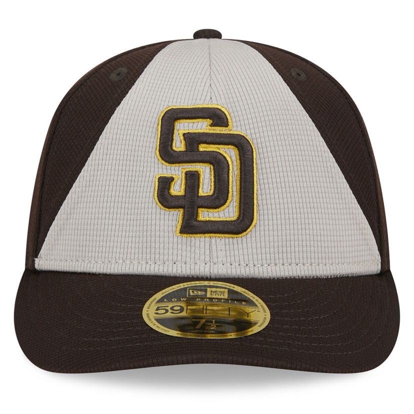 MLB San Diego Padres 2025 Batting Practice Low 59FIFTY Fitted Hat