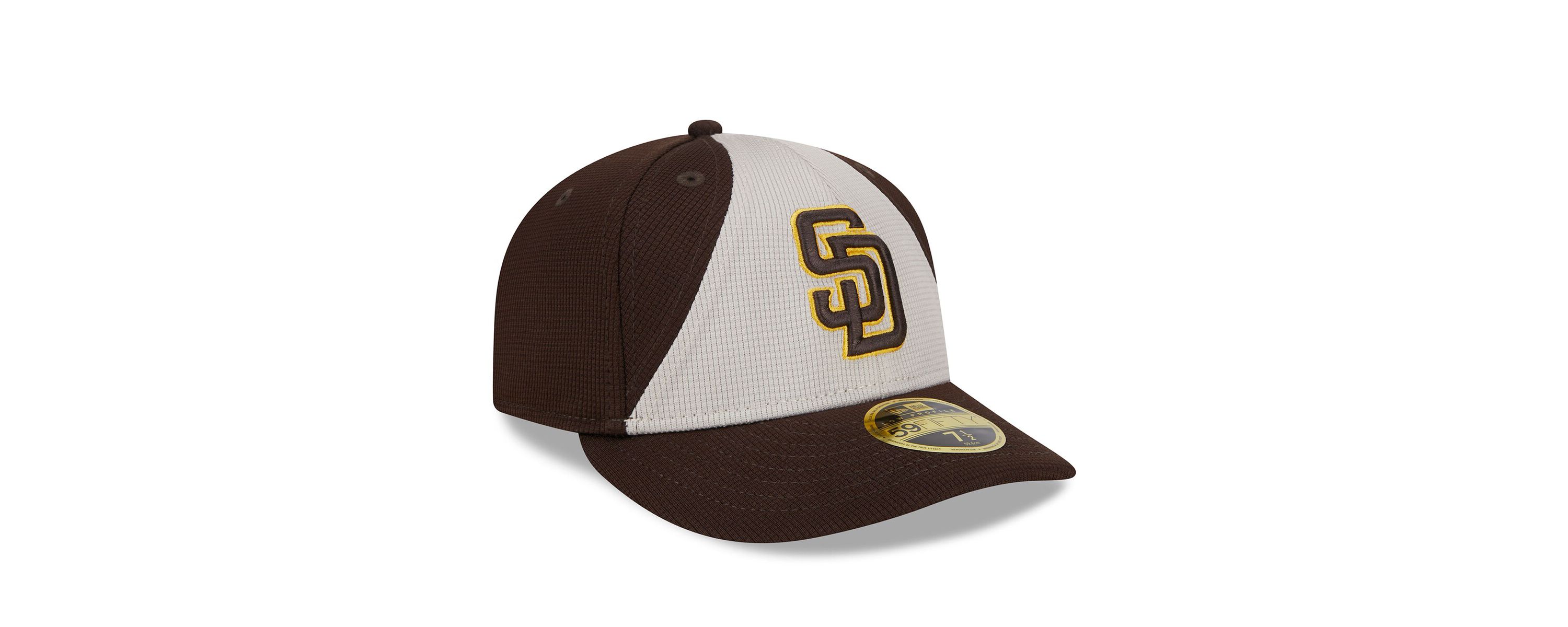 MLB San Diego Padres 2025 Batting Practice Low 59FIFTY Fitted Hat