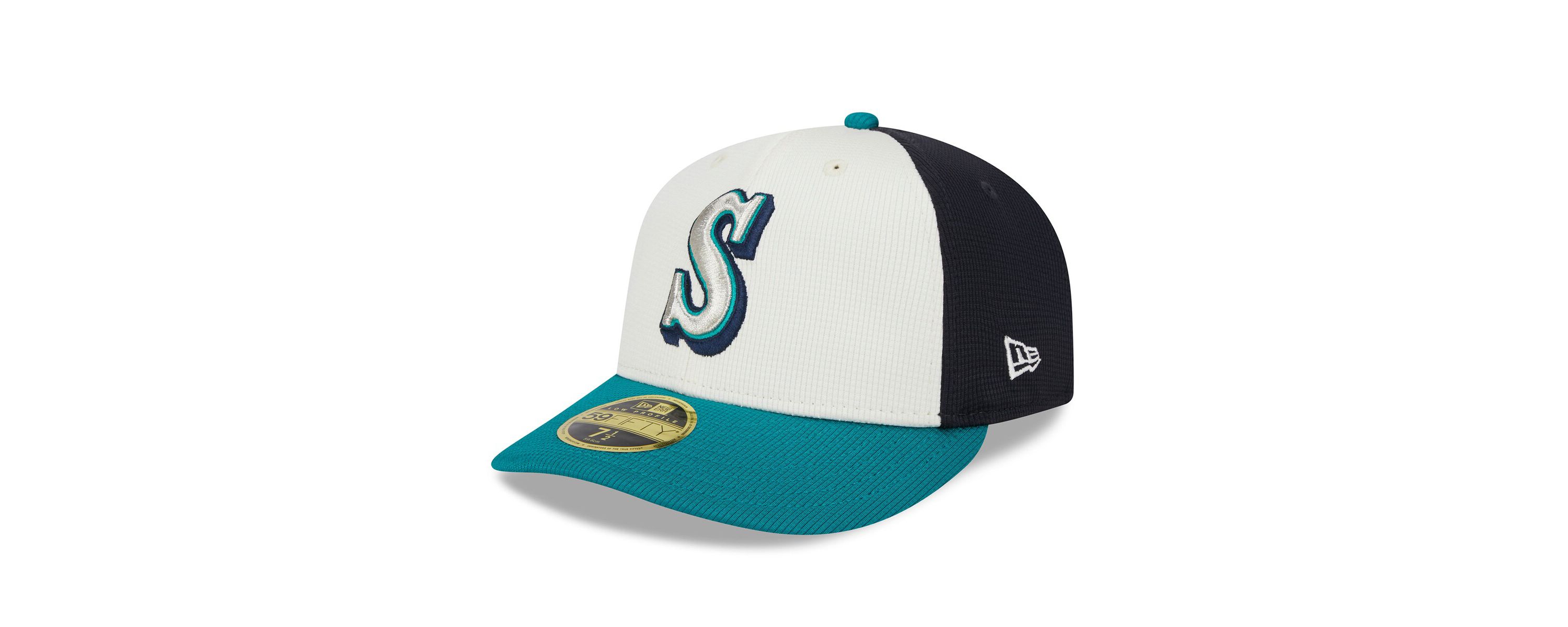 MLB Seattle Mariners 2025 Batting Practice Low 59FIFTY Fitted Hat