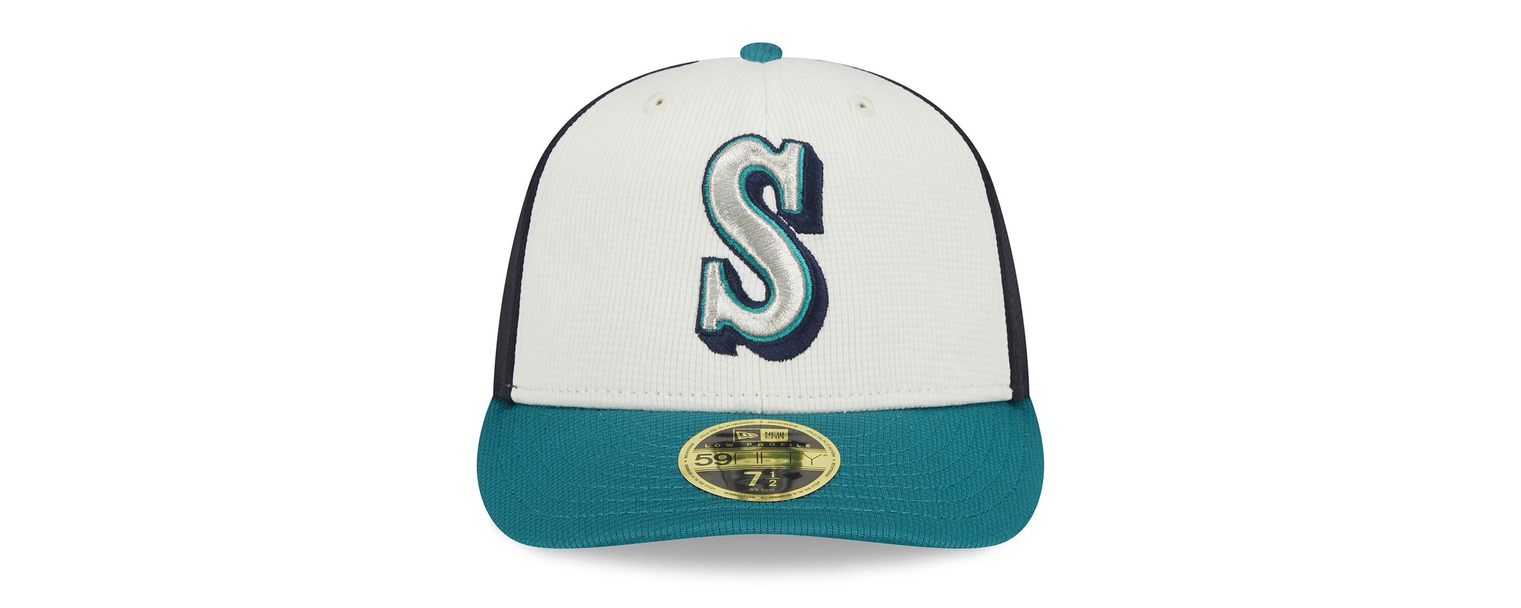 MLB Seattle Mariners 2025 Batting Practice Low 59FIFTY Fitted Hat