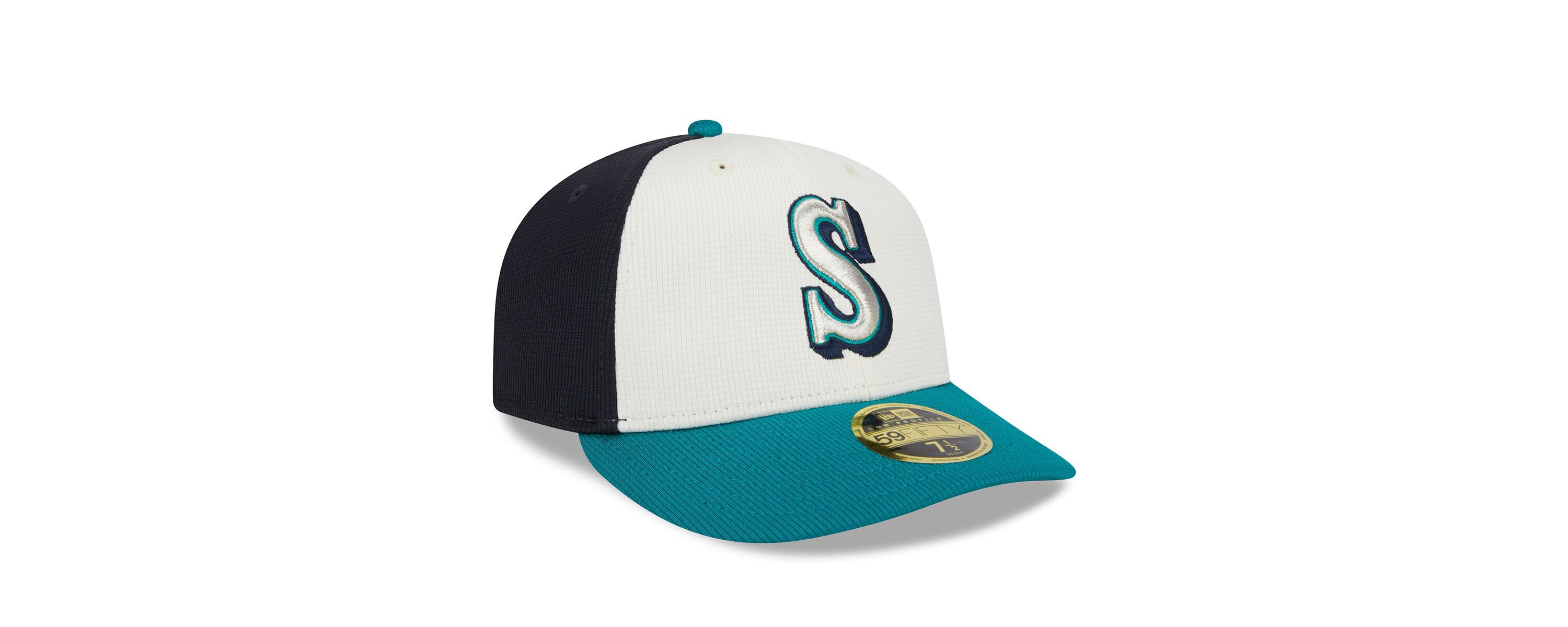 MLB Seattle Mariners 2025 Batting Practice Low 59FIFTY Fitted Hat