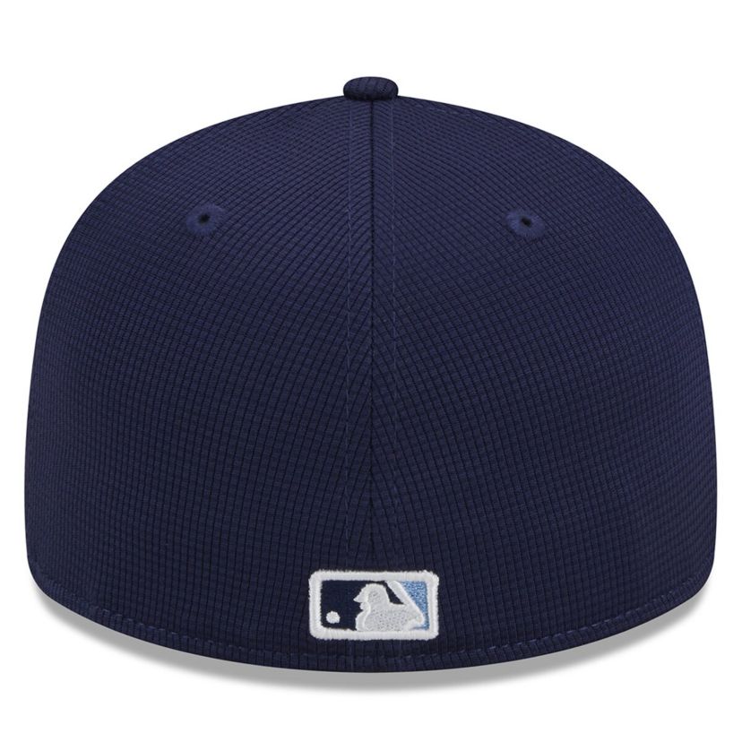 MLB Tampa Bay Rays 2025 Batting Practice Low 59FIFTY Fitted Hat