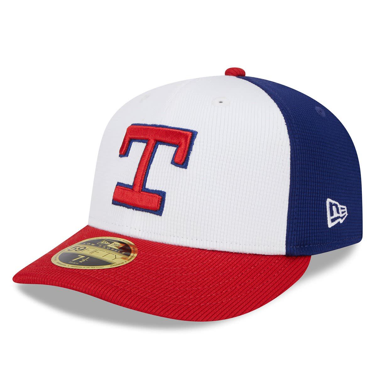 MLB Texas Rangers 2025 Batting Practice Low 59FIFTY Fitted Hat