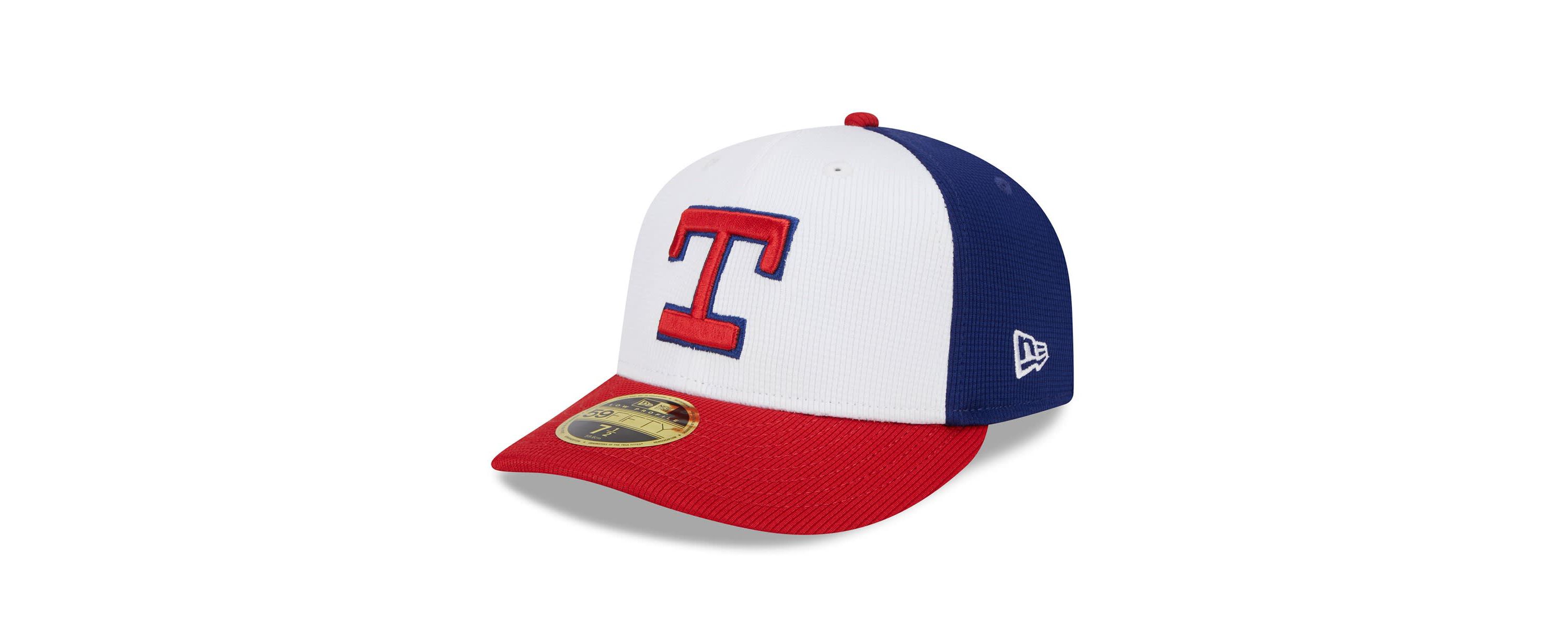 MLB Texas Rangers 2025 Batting Practice Low 59FIFTY Fitted Hat