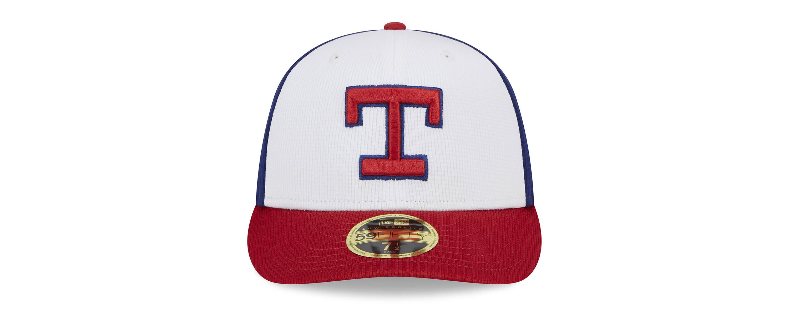 MLB Texas Rangers 2025 Batting Practice Low 59FIFTY Fitted Hat