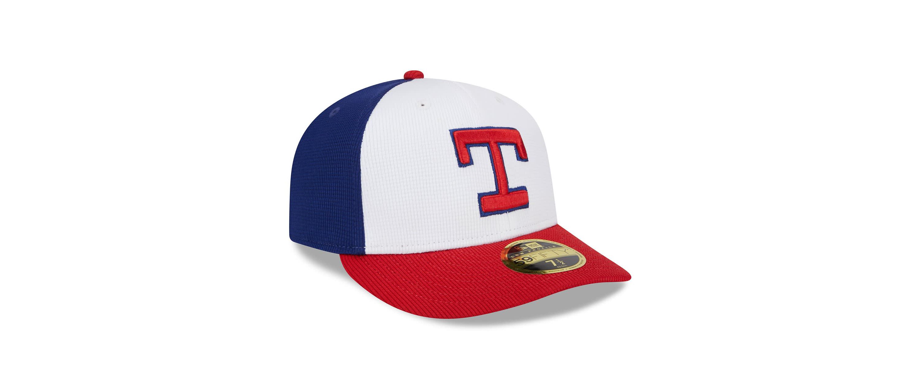 MLB Texas Rangers 2025 Batting Practice Low 59FIFTY Fitted Hat