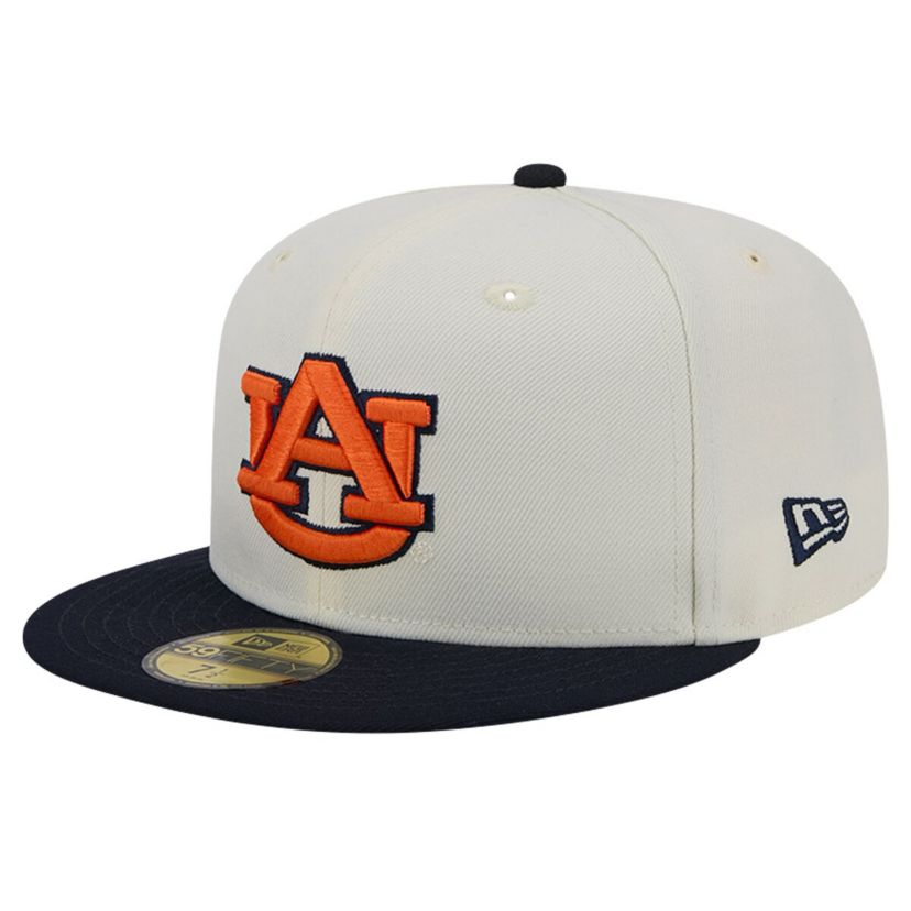 NCAA Auburn Tigers Chrome Vintage 59FIFTY Fitted Hat