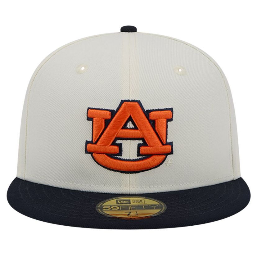 NCAA Auburn Tigers Chrome Vintage 59FIFTY Fitted Hat