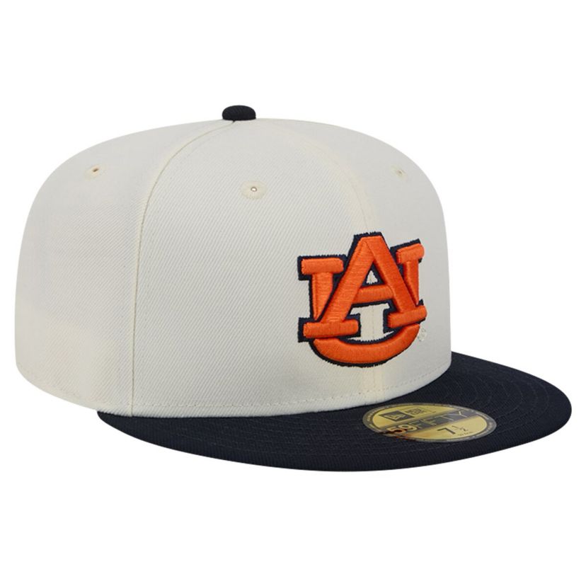 NCAA Auburn Tigers Chrome Vintage 59FIFTY Fitted Hat