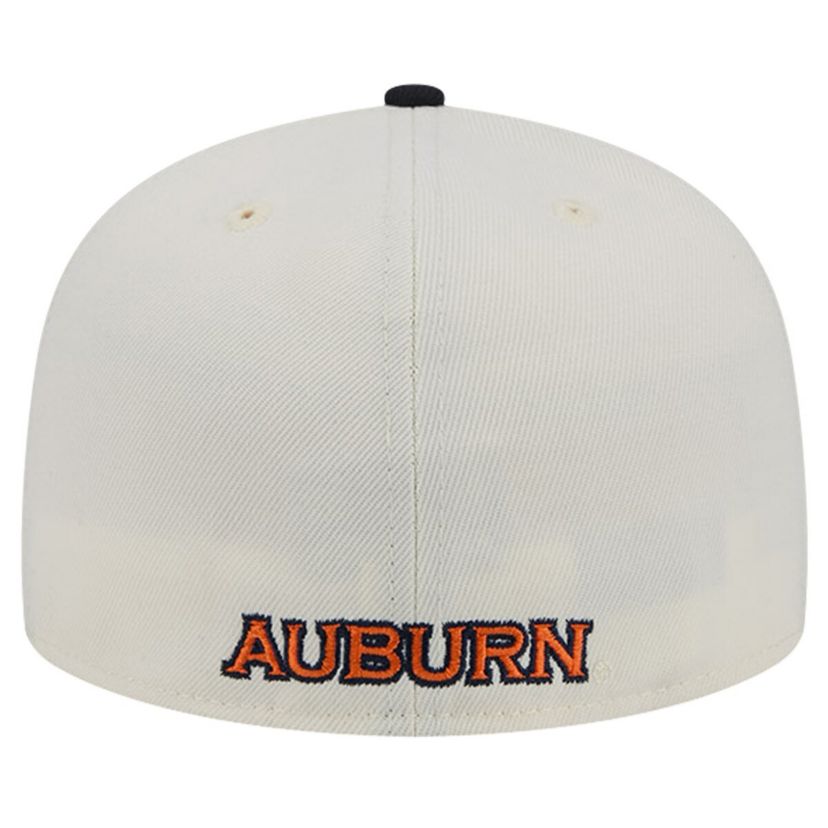 NCAA Auburn Tigers Chrome Vintage 59FIFTY Fitted Hat