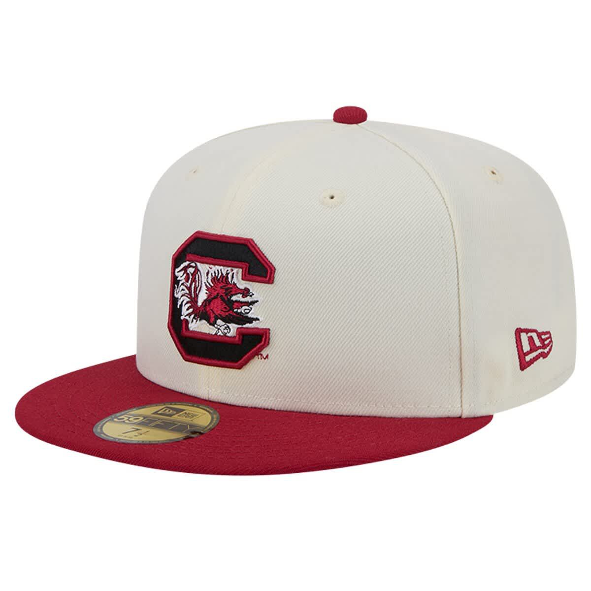 NCAA South Carolina Gamecocks Chrome Vintage 59FIFTY Fitted Hat