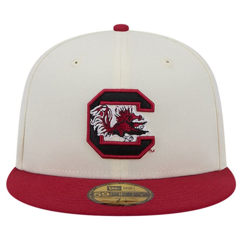 NCAA South Carolina Gamecocks Chrome Vintage 59FIFTY Fitted Hat