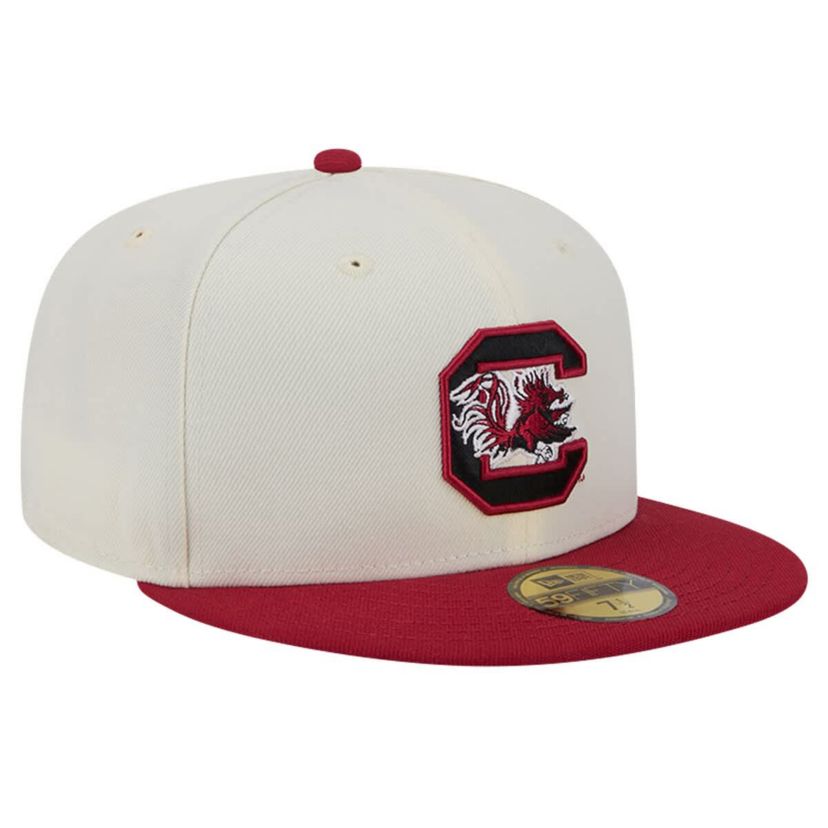 NCAA South Carolina Gamecocks Chrome Vintage 59FIFTY Fitted Hat