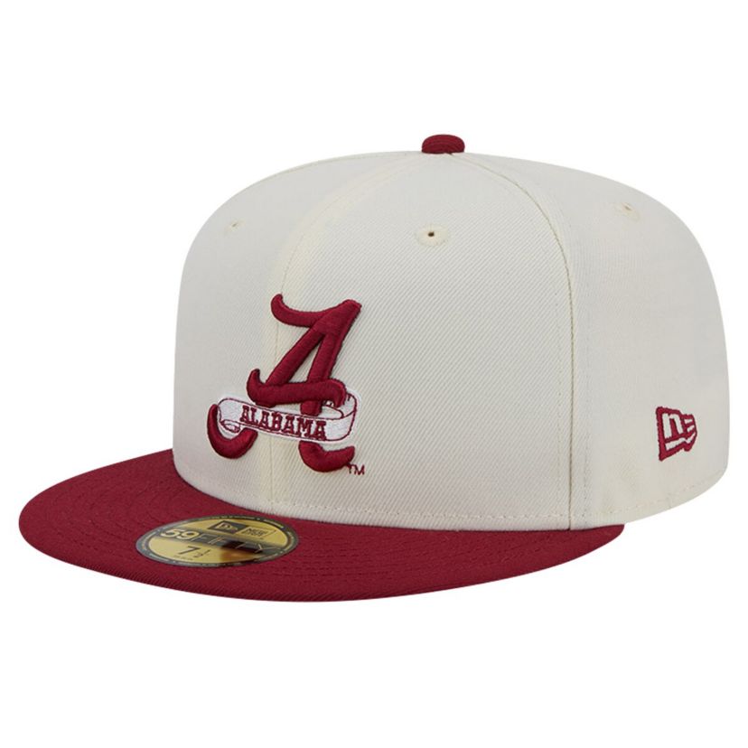Alabama Crimson Tide NCAA Alabama Tide Chrome Vintage 59FIFTY Fitted Hat