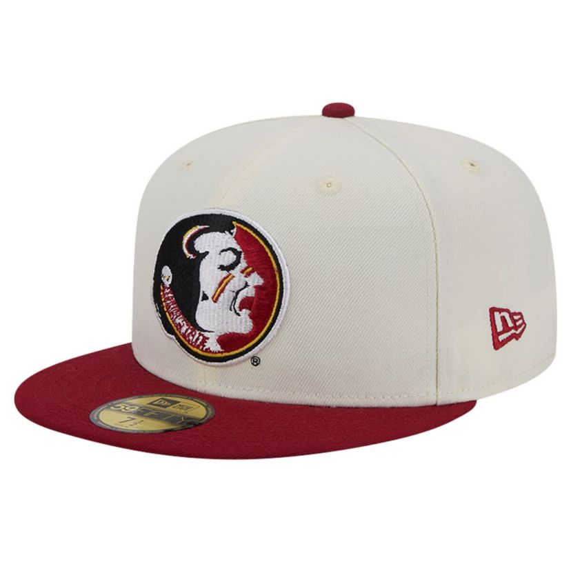 NCAA Florida State Seminoles Chrome Vintage 59FIFTY Fitted Hat
