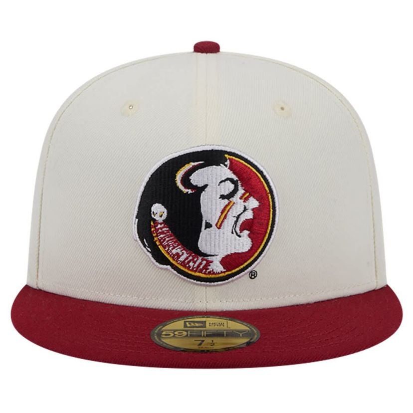 NCAA Florida State Seminoles Chrome Vintage 59FIFTY Fitted Hat