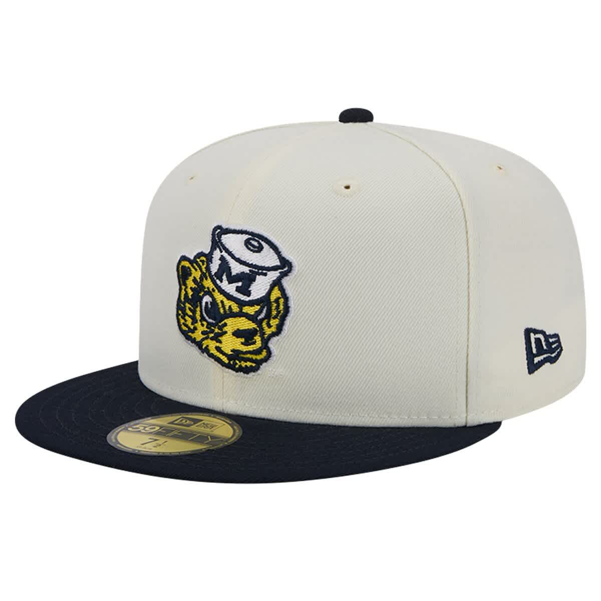 NCAA Michigan Wolverines Chrome Vintage 59FIFTY Fitted Hat