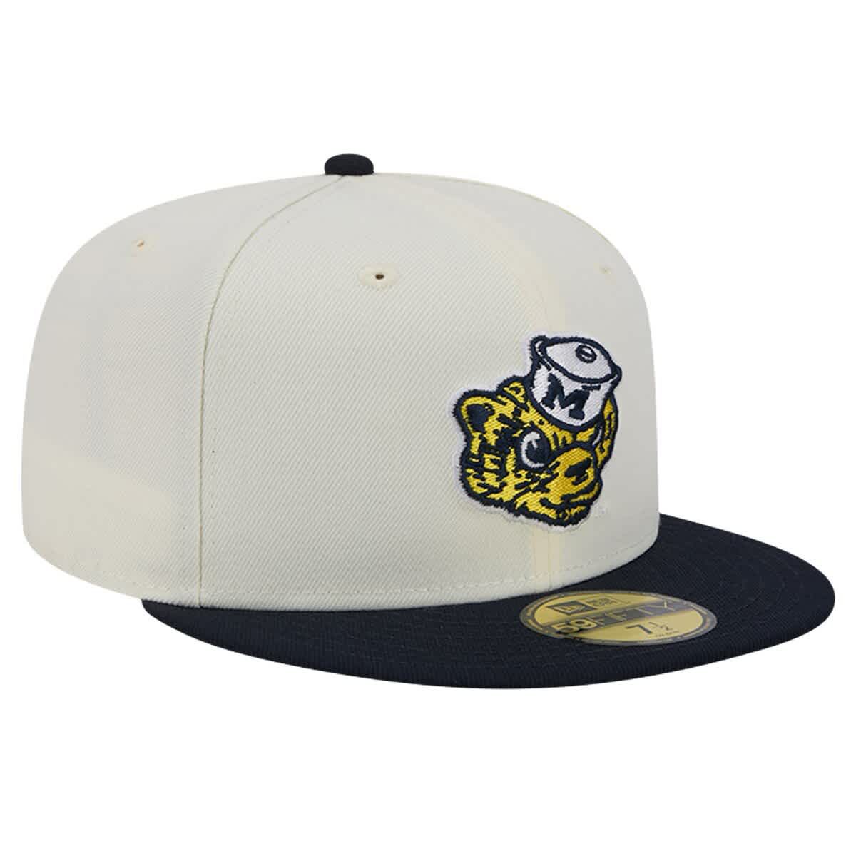 NCAA Michigan Wolverines Chrome Vintage 59FIFTY Fitted Hat