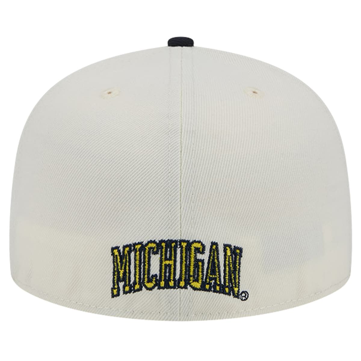 NCAA Michigan Wolverines Chrome Vintage 59FIFTY Fitted Hat