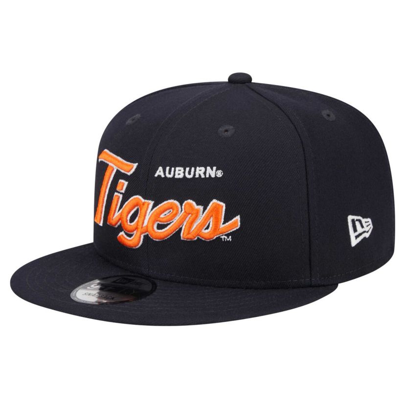 NCAA Auburn Tigers Team Script 9FIFTY Snapback Hat