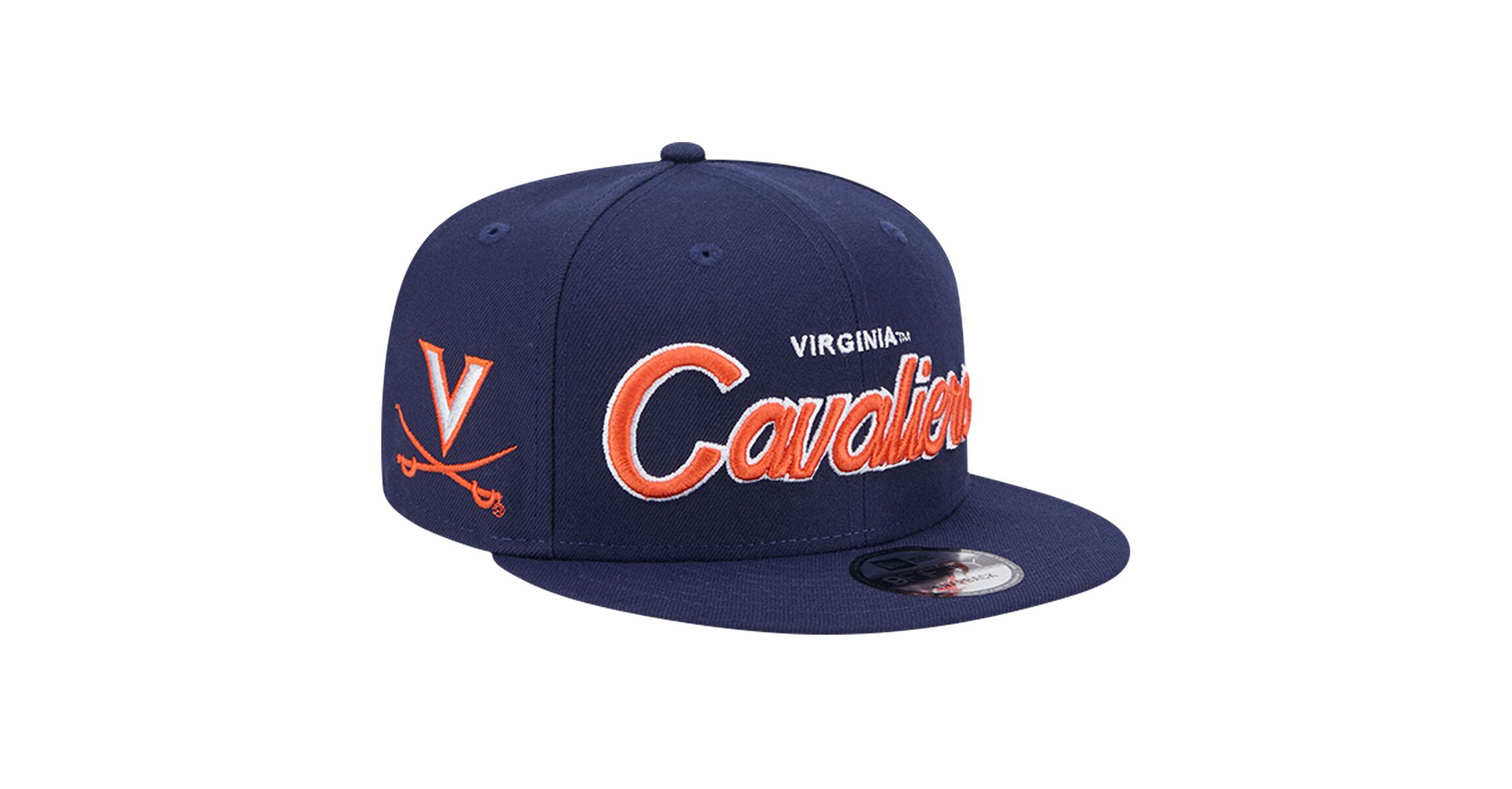 NCAA Virginia Cavaliers Team Script 9FIFTY Snapback Hat