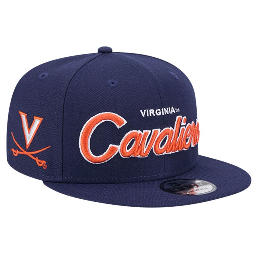 NCAA Virginia Cavaliers Team Script 9FIFTY Snapback Hat