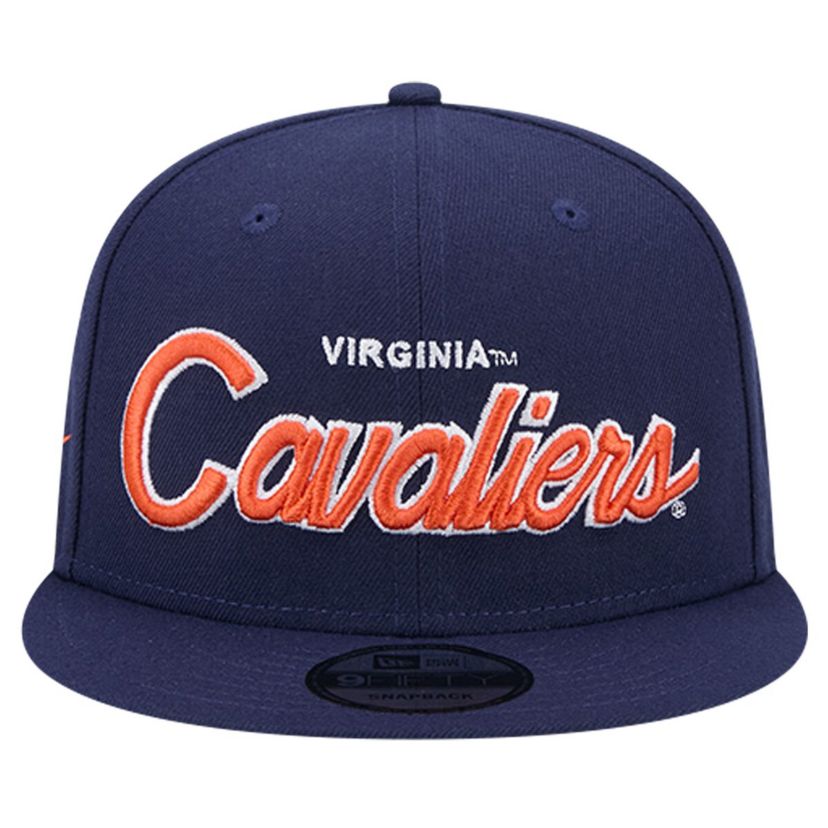 NCAA Virginia Cavaliers Team Script 9FIFTY Snapback Hat