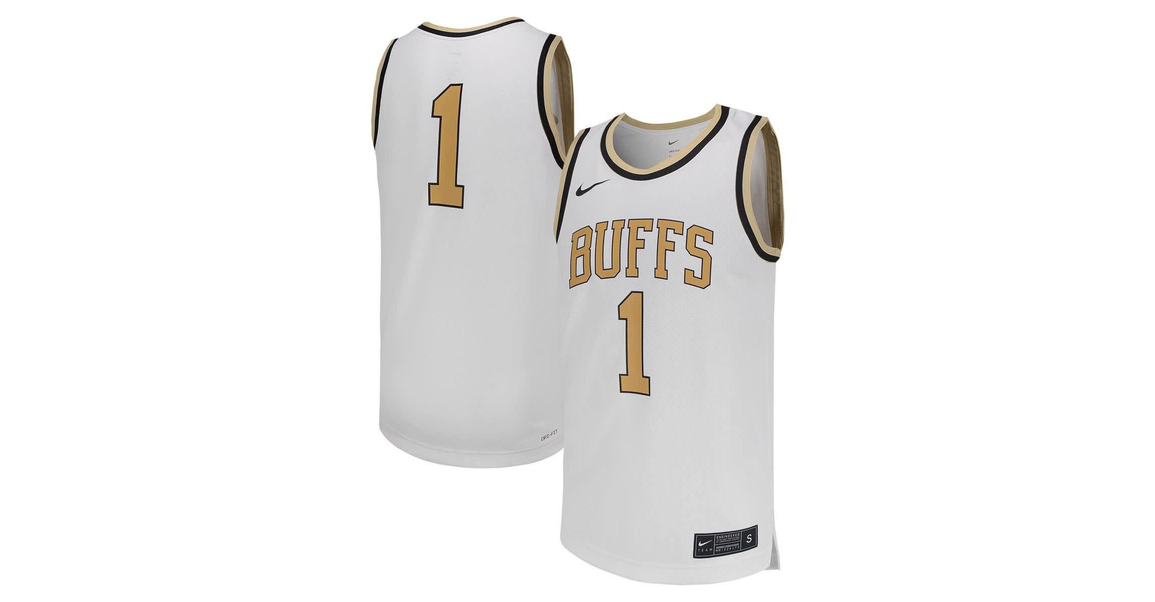 NCAA Nike #1 Colorado Buffaloes Replica Basketball Jersey