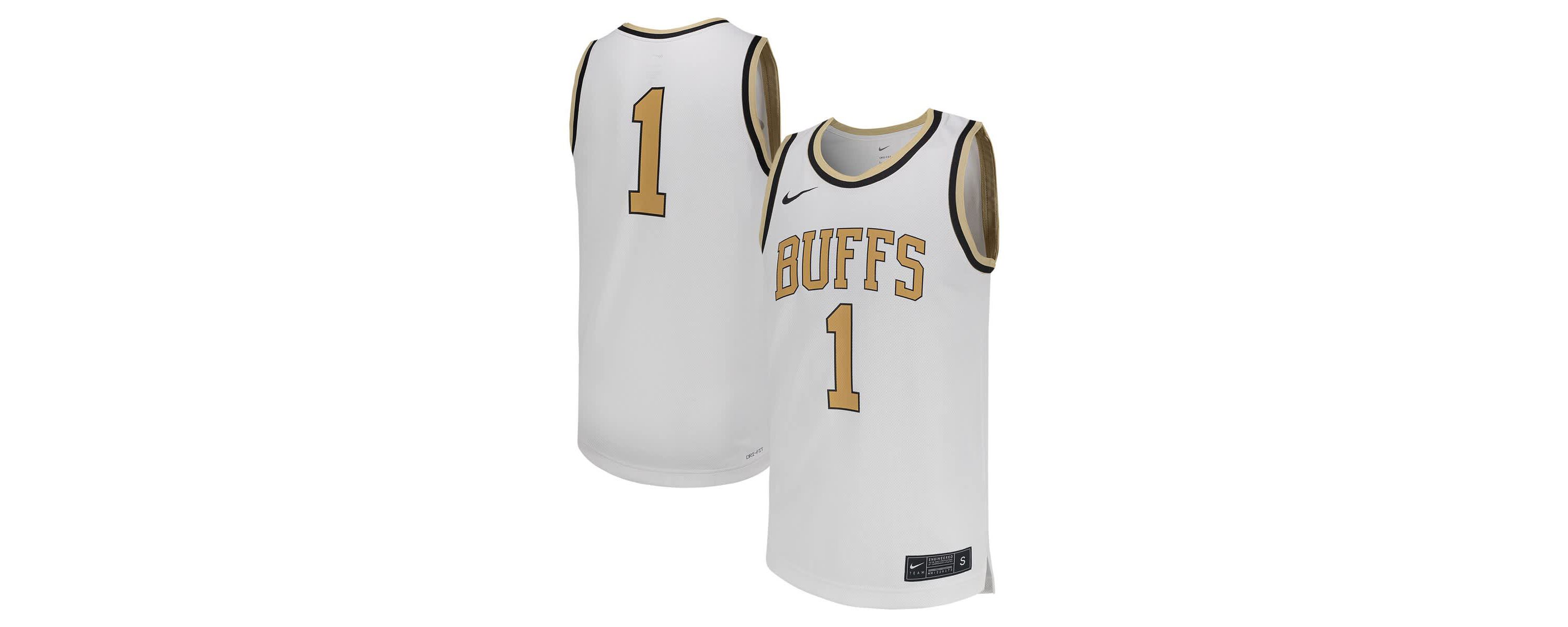 NCAA Nike #1 Colorado Buffaloes Replica Basketball Jersey