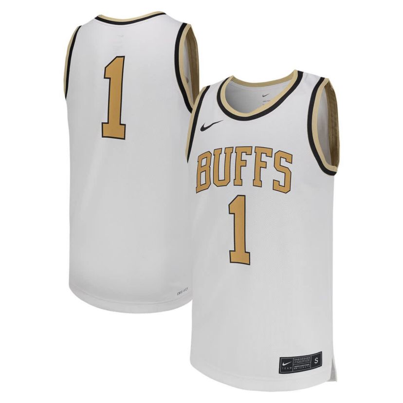NCAA Nike #1 Colorado Buffaloes Replica Basketball Jersey