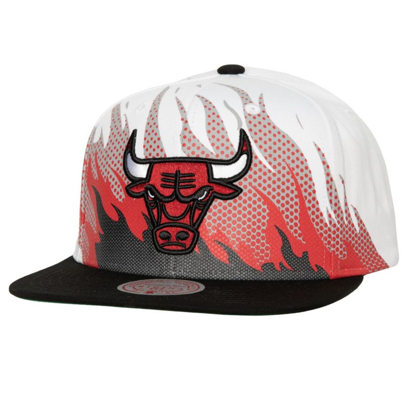 NBA Chicago Bulls Hot Fire Snapback Hat