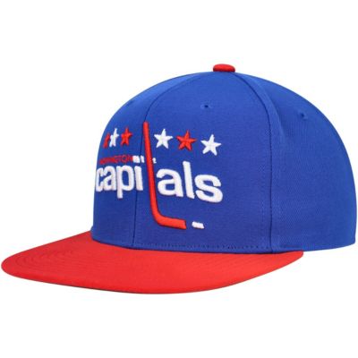 Mitchell & Ness Men's NHL Washington Capitals Core Team Ground 2.0 Snapback Hat, Blue