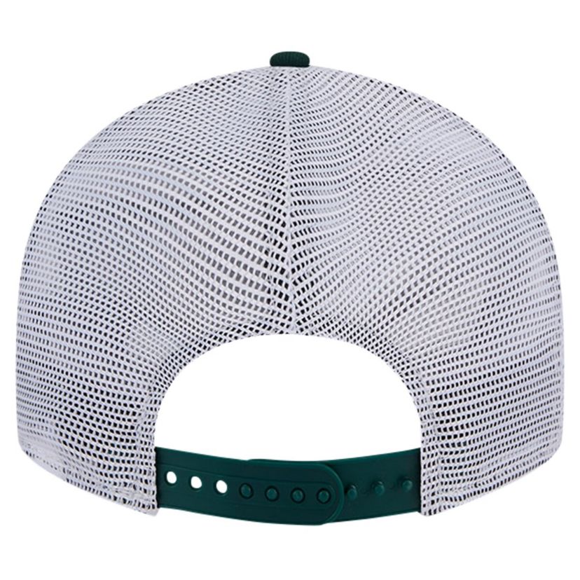 NCAA Michigan State Spartans Throwback Circle Patch 9FIFTY Trucker Snapback Hat