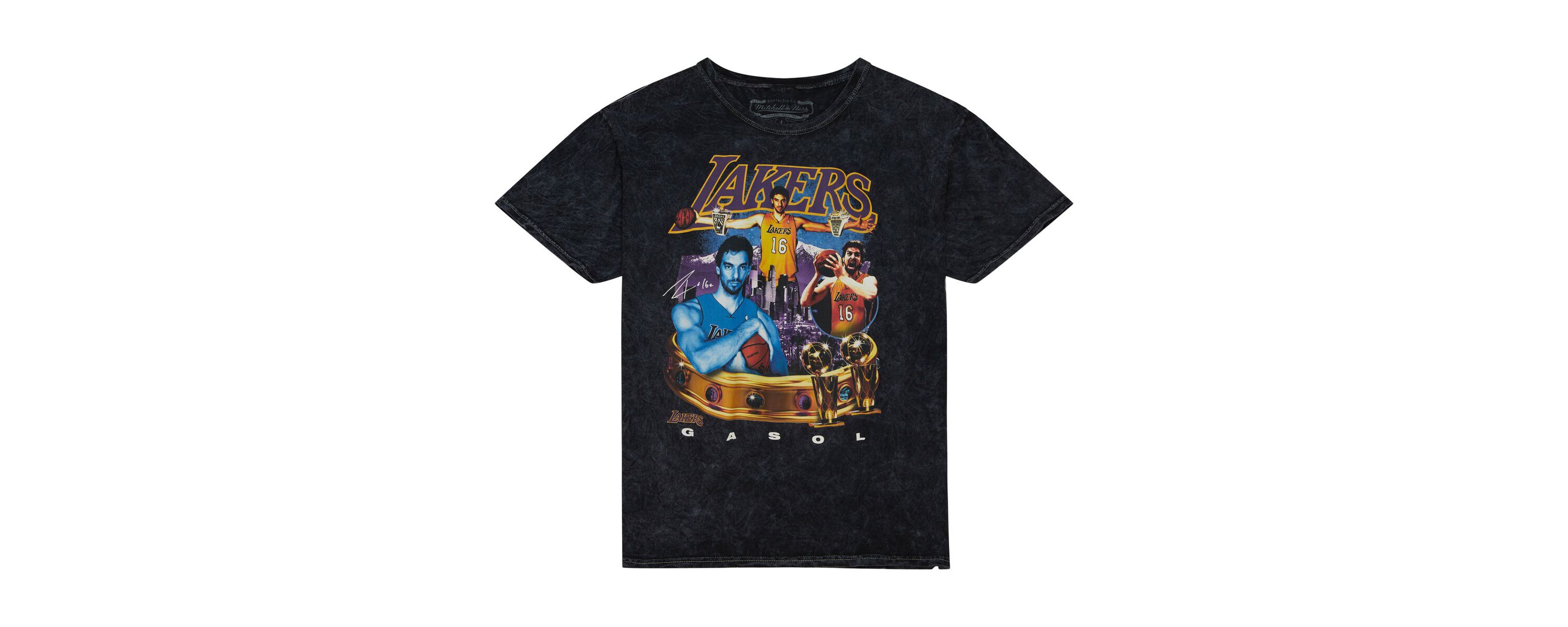 NBA Pau Gasol Los Angeles Lakers Crowned T-Shirt