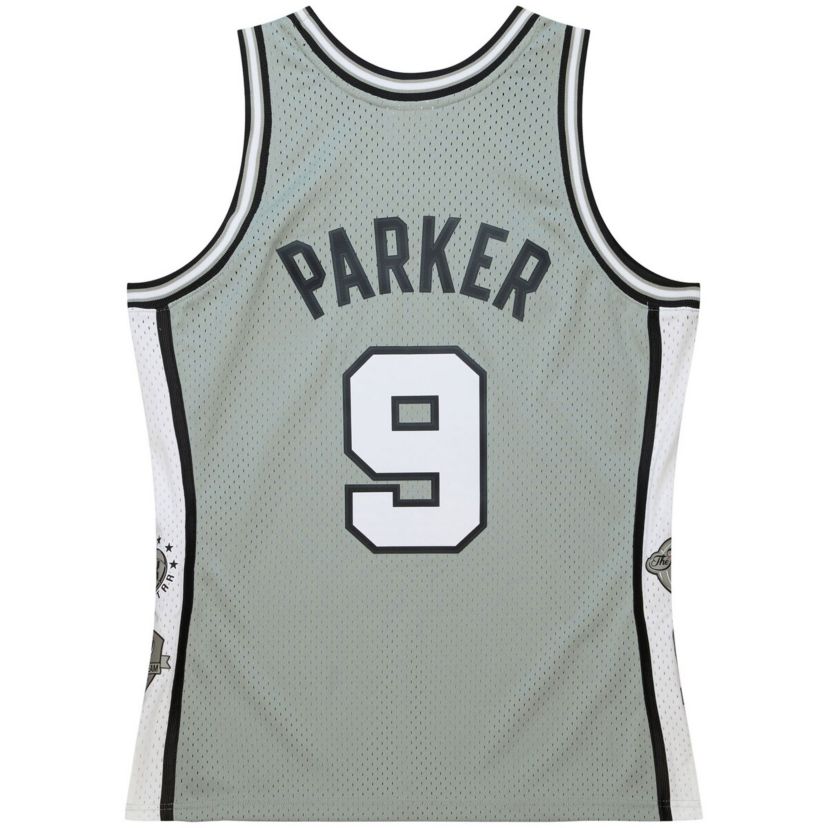 NBA Unisex Tony Parker San Antonio Spurs Hall of Fame Class of 2023 Throwback Swingman Jersey