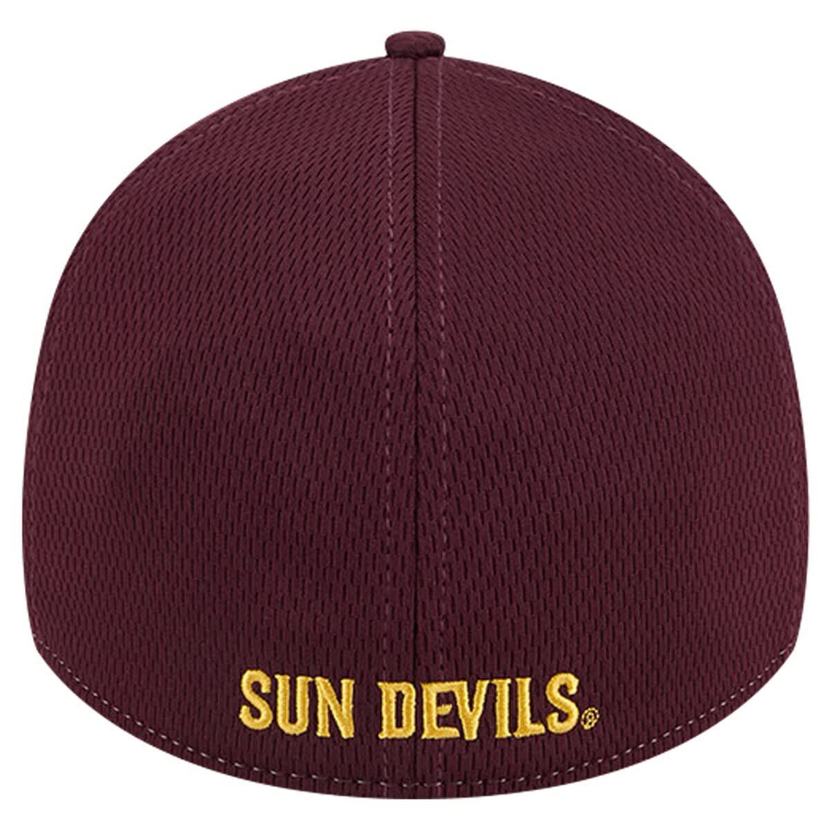 NCAA Heather Gray/Maroon Arizona State Sun Devils Two-Tone 39THIRTY Flex Hat