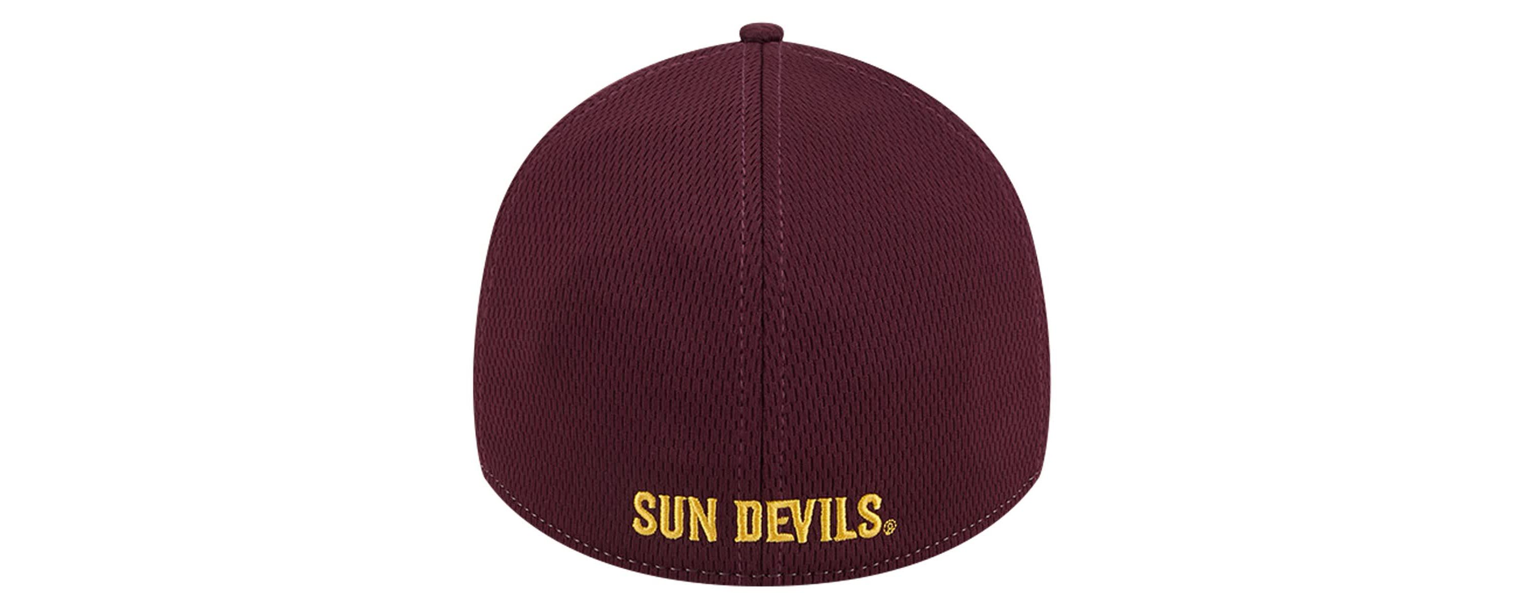 NCAA Heather Gray/Maroon Arizona State Sun Devils Two-Tone 39THIRTY Flex Hat